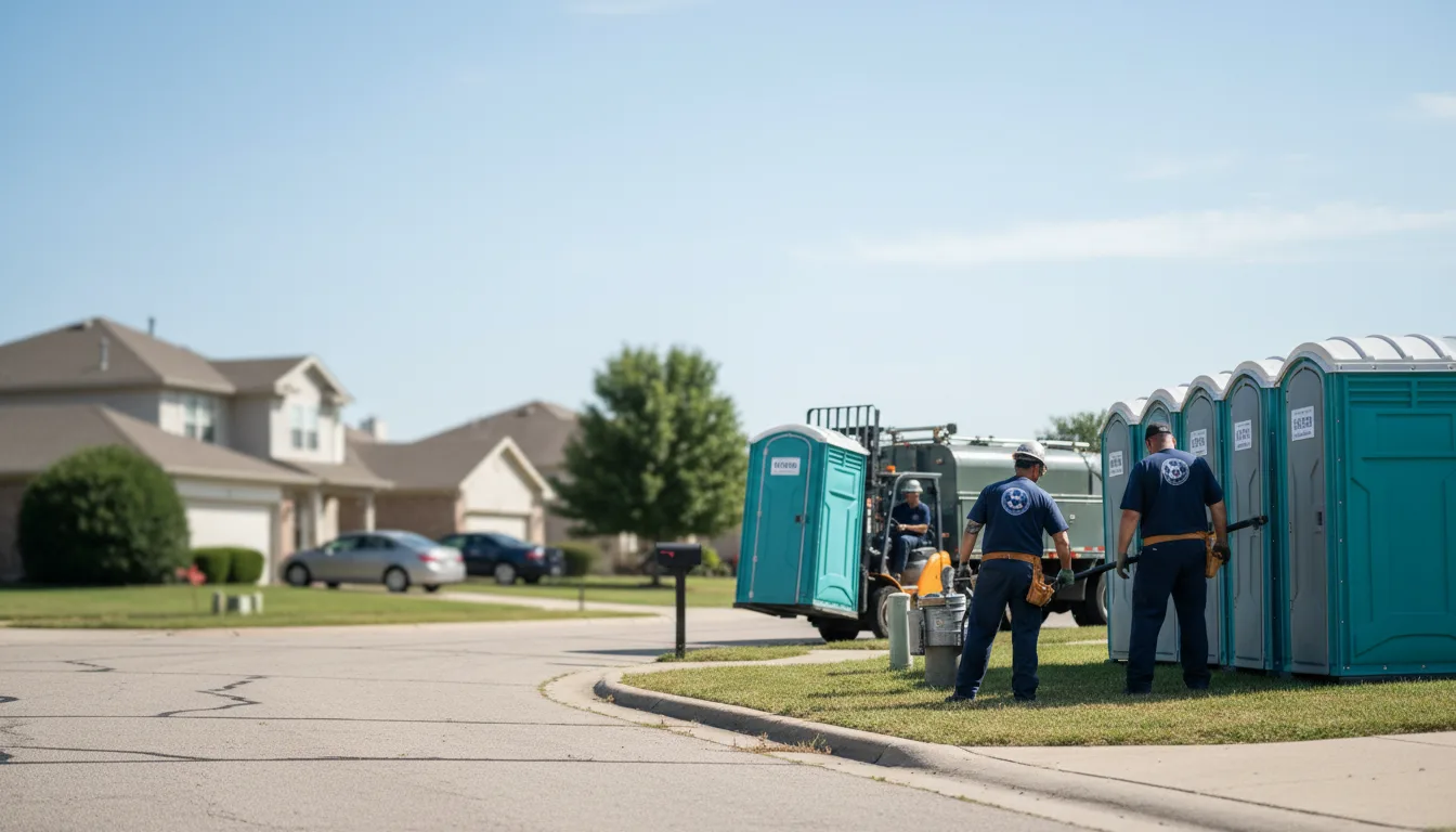 Porta Potty Rental in Olathe, KS near me